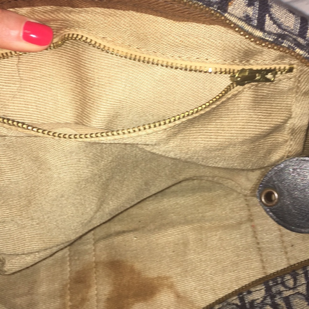 Vintage Dior travel overnight duffle bag carry on - Picture 7 of 8